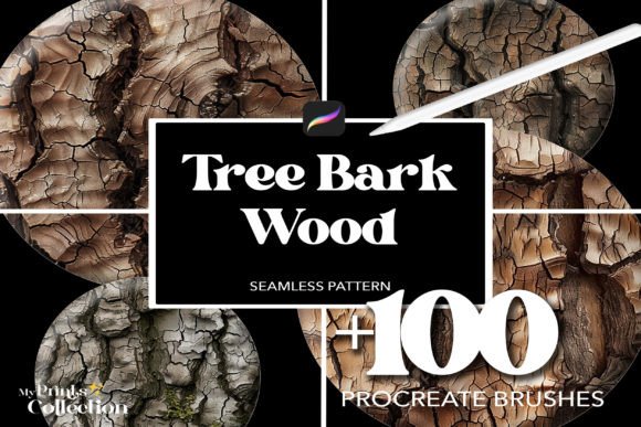 100 Procreate Wood Tree Bark Brushes: A Strategic Asset for Digital Creators