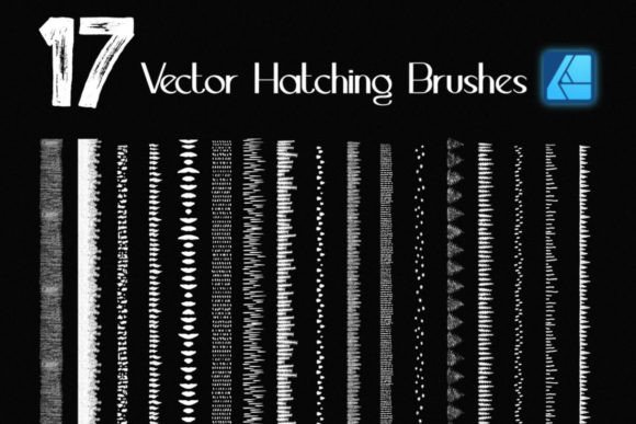 Affinity Brushes - 17 Vector Hatching: A Strategic Asset for Design Precision