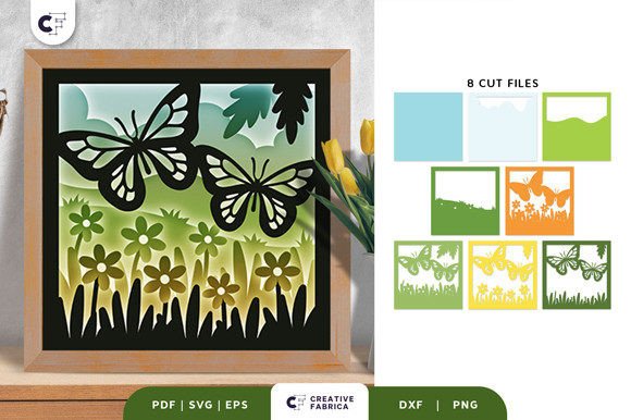 Bringing Nature to Life: The Magic of the Butterfly Floral Meadow Shadow Box