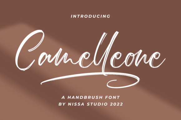 Camelleone: The Bold Brushed Font Redefining Modern Brand Identity