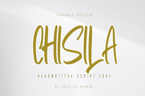 Chisila: A Modern Brushed Handwritten Font for Bold Brands