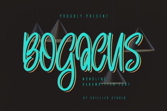Evaluating Bogacus: A Guide to the Modern Paint Brushed Font