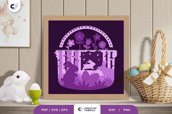 Evaluating the Hunny Bunny 3D Shadow Box SVG for Layered Easter Crafts