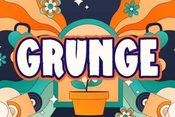 Grunge: The Brushed Display Font Bringing Authenticity to Modern Design