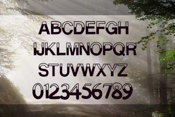 Half: A Brushed Display Font for Creative Workflows