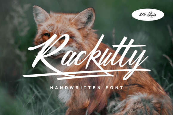 Rackutty: Bringing Authentic Handwritten Elegance to Your Designs