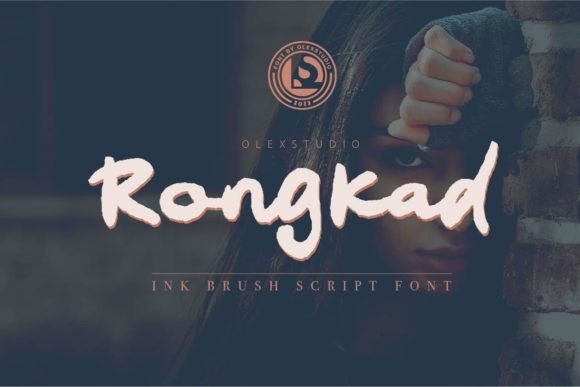 Rongkad: The Enchanting Ink Brush Script Font