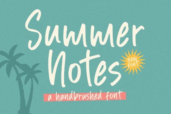 Summer Notes: A Strategic Approach to Hand-Brushed Typography